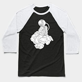 funny astronaut Baseball T-Shirt